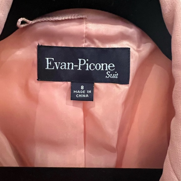 Evan Picone Pink Blazer size 8 - Picture 3 of 5